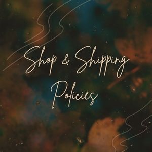 .: Please Read- Shop Policies :.